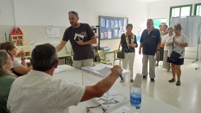 Votaciones a las elecciones del 9 de junio, 2024 (Fotos: Juan Mateos)