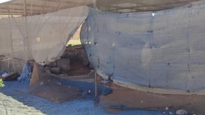 Denuncian el estado del yacimiento de Zonzamas 