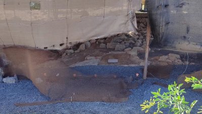 Denuncian el estado del yacimiento de Zonzamas 