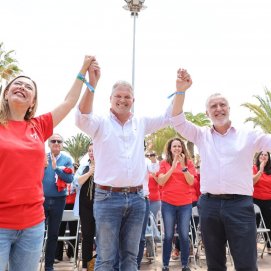 Ángel Víctor Torres en Arrecife