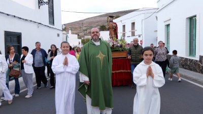 Traslado de la imagen de San Juan Bautista, 2024