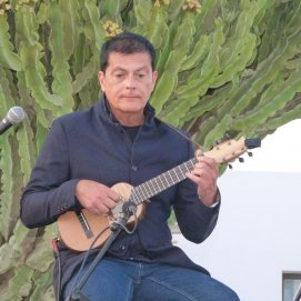 Benito Cabrera en La Graciosa