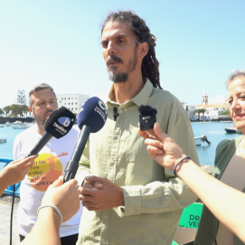 El portavoz de Drago Verdes Canarias, Alberto Rodríguez. Foto: Drago Verdes Canarias.