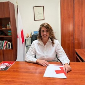 Raquel Galindo, presidenta insular de Cruz Roja Lanzarote