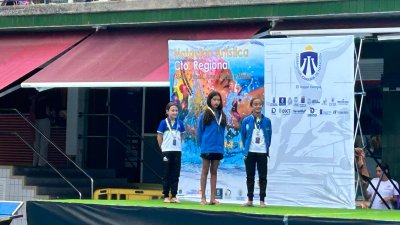 CD Pingüinos en el campeonato de Canarias de verano de natación artística