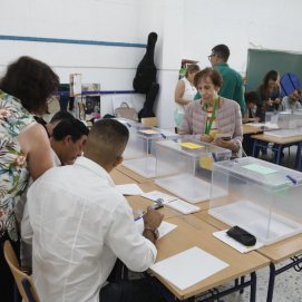 Mesa electoral, 2023  (Foto: José Luis Carrasco)