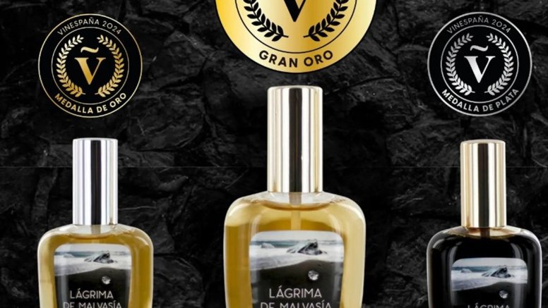 The Lágrimas de Malvasía vinegar from Lanzarote with its Gold recognition