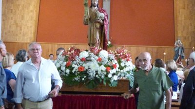 Misa y procesión en honor a San Juan Bautista, 2024