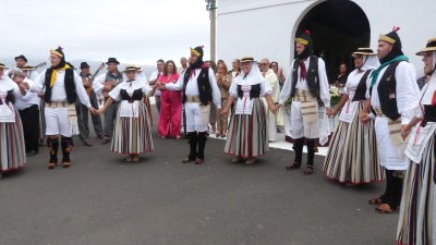 La banda de música Teguiband en la festividad de San Juan Bautista
