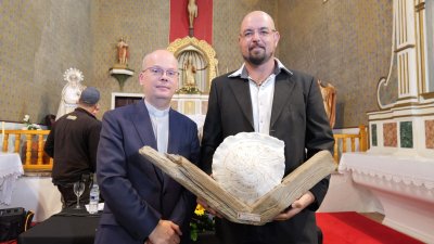 Pegrón de las fiestas de San Marcial del Rubicón en Yaiza