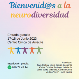 Cartel de las jornadas formativas sobre autismo