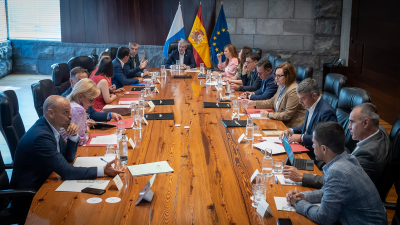 Consejo de Gobierno durante la reunión del pasado lunes