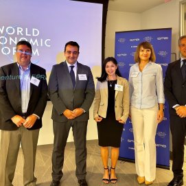 José Valle en el Foro Económico Mundial en Washington D.C