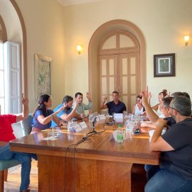 Pleno del Ayuntamiento de Haría 