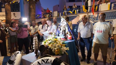Procesión en Valterra de la Virgen del Carmen