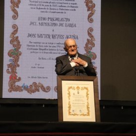 Javier Reyes Acuña, Hijo Predilecto de Haría