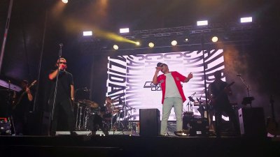 Concierto de Cali y El Dandee en Playa Blanca