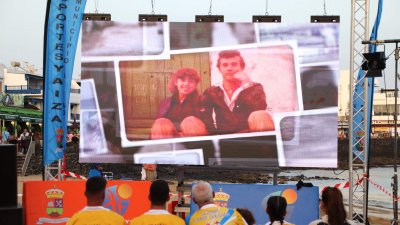 Homenaje a Tomás Quesada en Playa Blanca