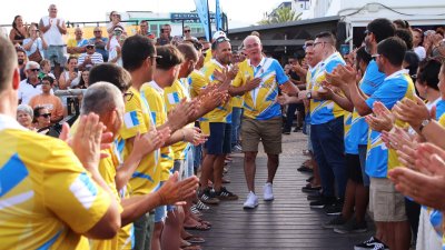 Homenaje a Tomás Quesada en Playa Blanca