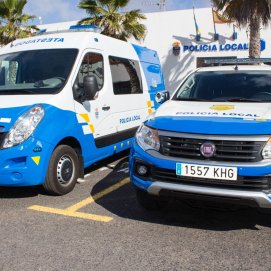 Vehículos de la Policía Local de Teguise