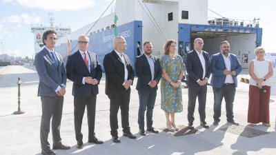 Inauguración de la ampliación del Muelle de Naos