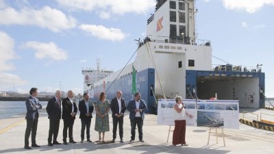  Inauguración de la ampliación del Muelle de Naos