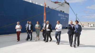  Inauguración de la ampliación del Muelle de Naos
