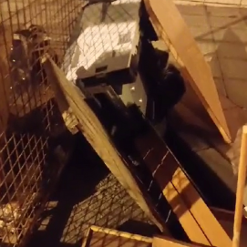 Basura acumulada en los contenedores de Valterra