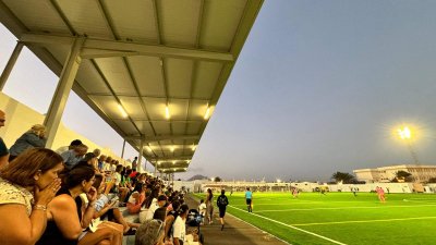Buen ambiente en el Agapito Reyes