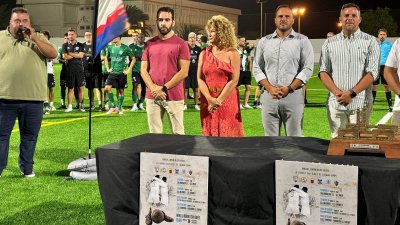 Entrega de trofeos del Torneo de Fútbol San Ginés