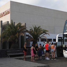 Turistas en hoteles de Lanzarote. Foto: José Luis Carrasco.