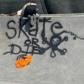 Actos vandálicos en el Skate park de La Santa