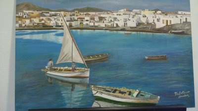 Inaugurada la exposición 'Mirando al Mar' en la Sociedad Democracia