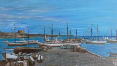 Inaugurada la exposición 'Mirando al Mar' en la Sociedad Democracia
