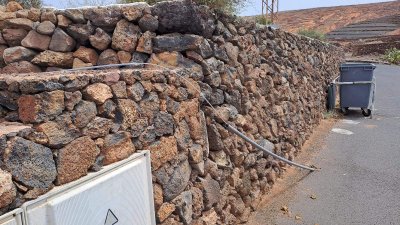 El alumbrado urbano en Teguise
