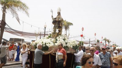 Misa y procesión de San Ginés, 2024 (Fotos: La Voz)