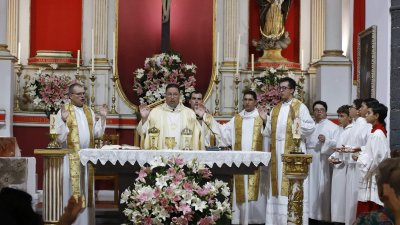 Misa y procesión de San Ginés, 2024 (Fotos: La Voz)
