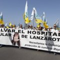 Manifestación por el Hospital Insular  (Fotos: Juan Mateos)