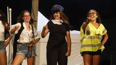 Fiestas de Caleta Caballo con la procesión de La Lapa