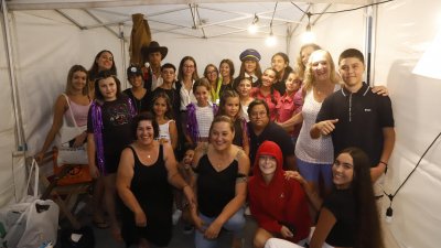 Fiestas de Caleta Caballo con la procesión de La Lapa