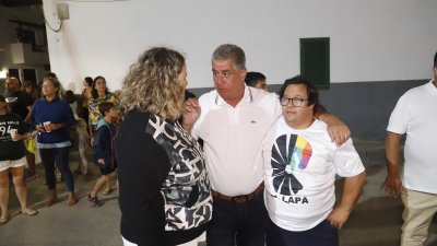 Fiestas de Caleta Caballo con la procesión de La Lapa