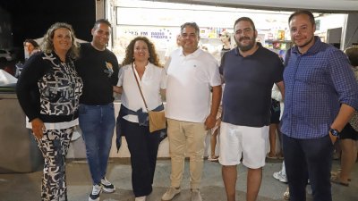 Fiestas de Caleta Caballo con la procesión de La Lapa