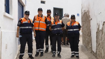 Procesión del Sagrado Corazón de María en Famara (Fotos: La Voz)