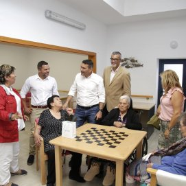 Inauguración del Centro Respiro Familiar de La Graciosa. Foto: Cabildo de Lanzarote.