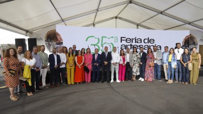 Inauguración de la 35ª Feria de Artesanía de Mancha Blanca