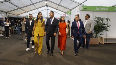 Inauguración de la 35ª Feria de Artesanía de Mancha Blanca
