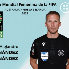 El lanzaroteño Alejandro Hernández arbitra en el Mundial Femenino de Australia y Nueva Zelanza