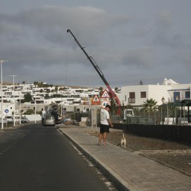 Viviendas en Playa Blanca. Foto: José Luis Carrasco.
