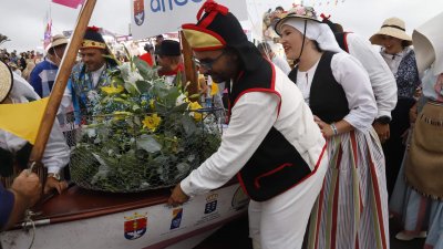 Ofrenda de Arrecife a la Virgen de Los Dolores