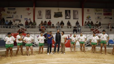 Presentación del CL San Bartolomé y luchada contra el Jandía